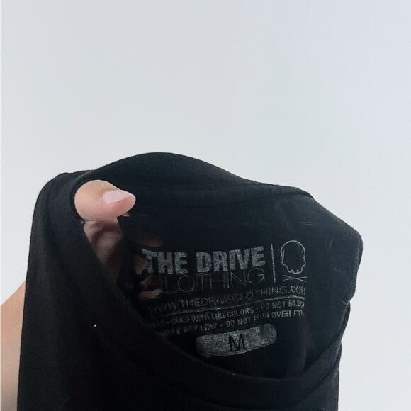 The Drive Clothing Skelton Black Sleeveless Muscle Tee Size Medium - Picture 4 of 4